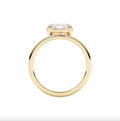 Brhyxa 14K Gold-Plated Wave Pinky Ring Set for Women